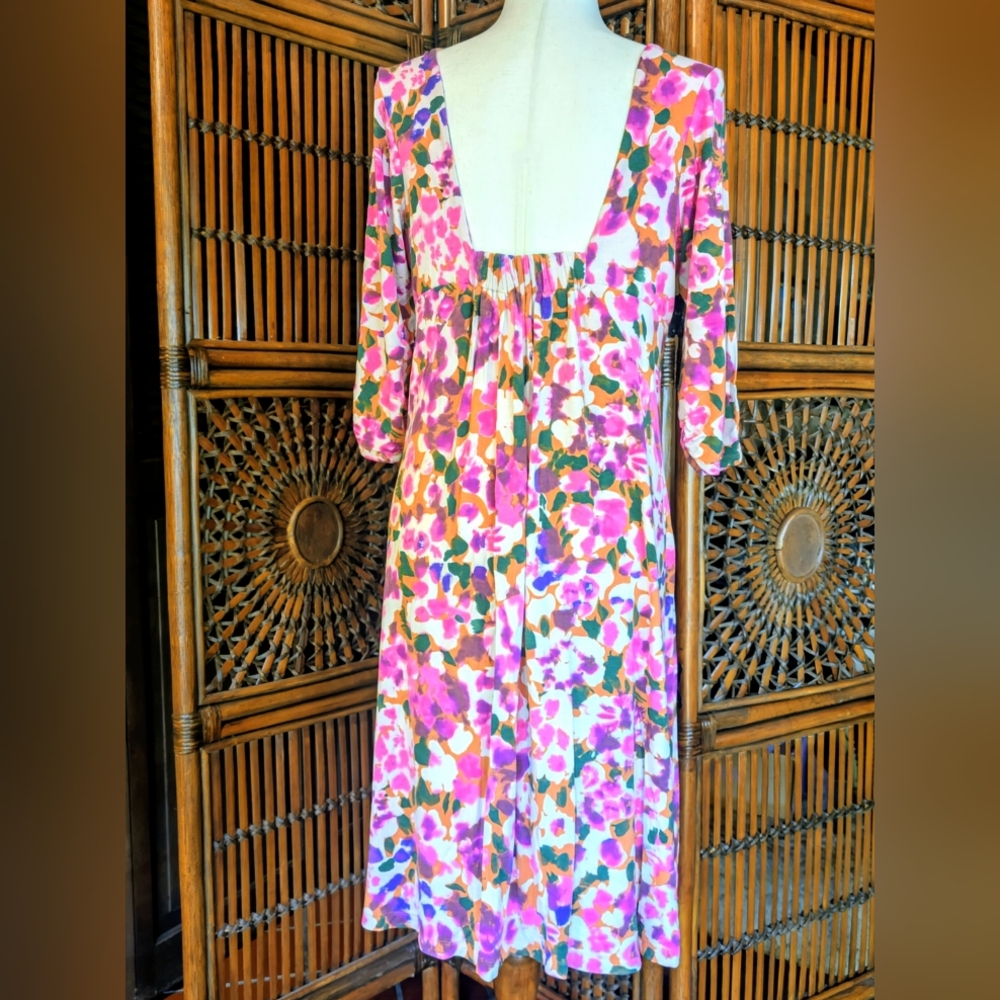 CAbi - Hydrangea Statement Dress #110 "Opposites Attract" - XL - NWOT - Picture 7 of 16